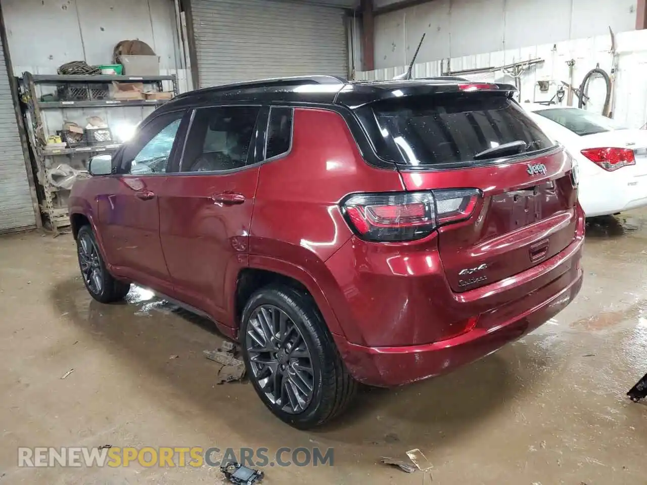 2 Photograph of a damaged car 3C4NJDCB3NT226373 JEEP COMPASS 2022