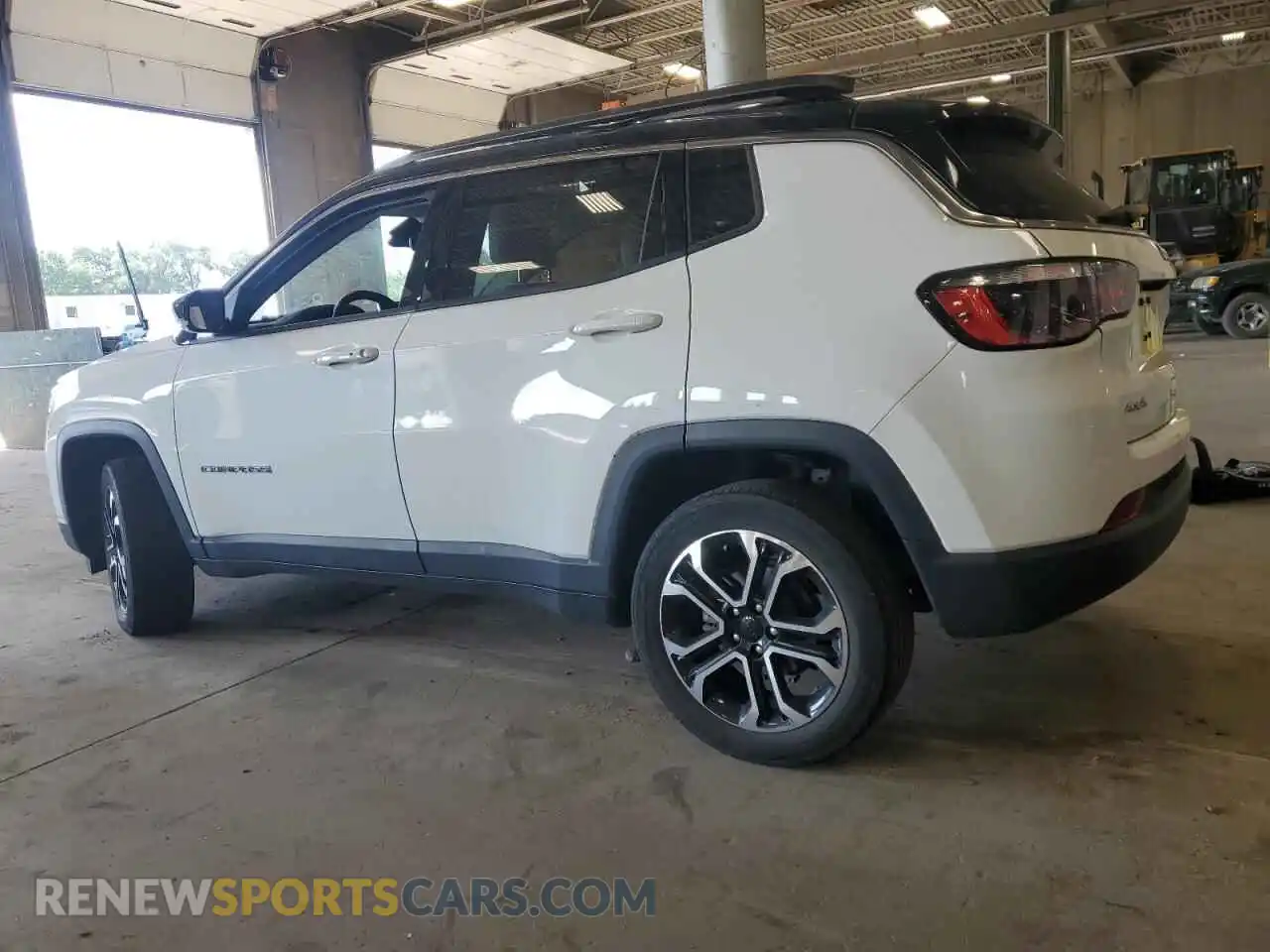 2 Photograph of a damaged car 3C4NJDCB4NT147455 JEEP COMPASS 2022
