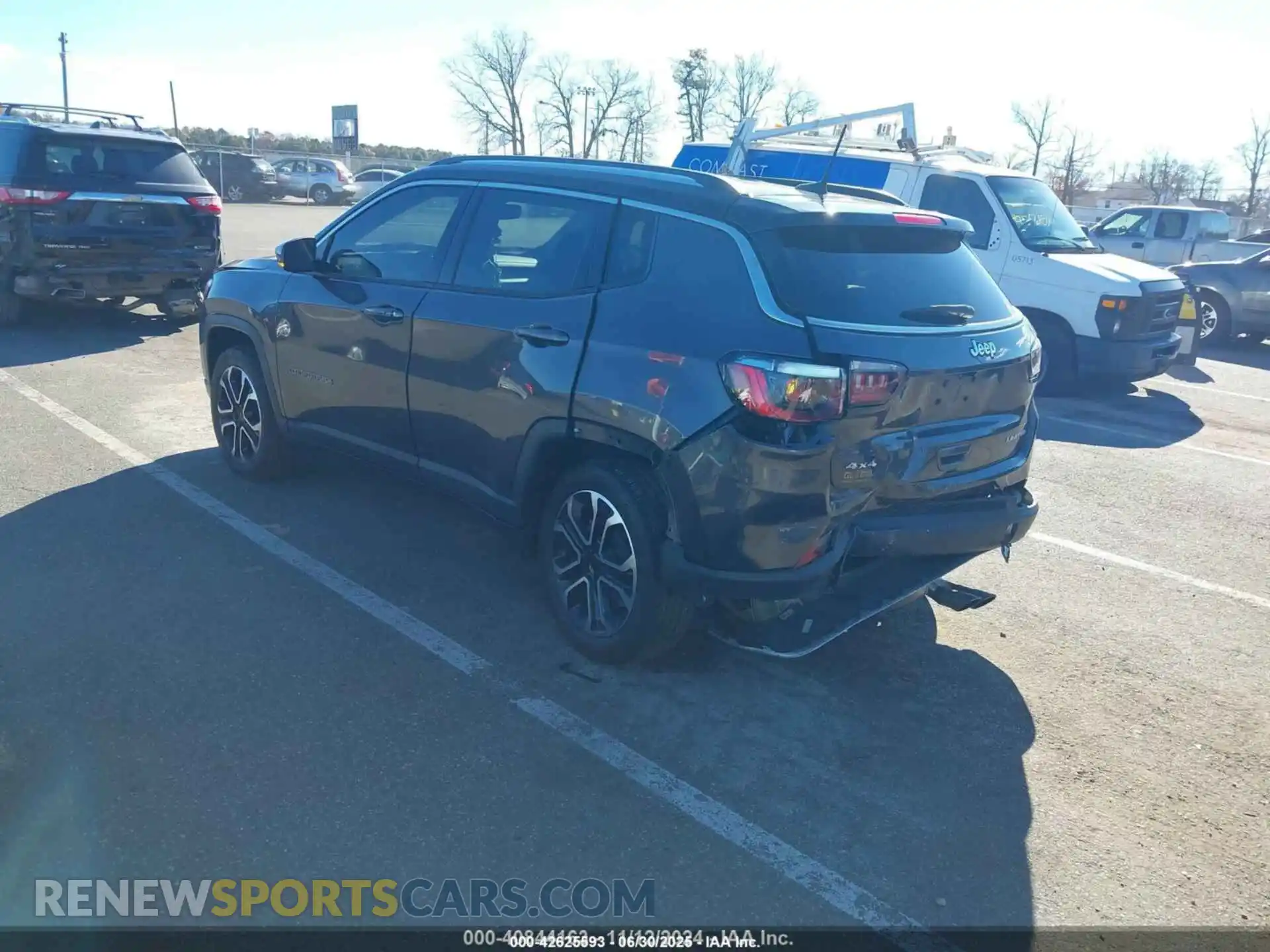 3 Photograph of a damaged car 3C4NJDCB4NT153143 JEEP COMPASS 2022