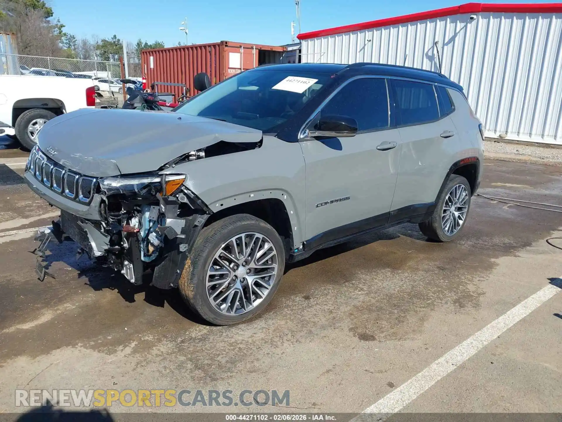 2 Фотография поврежденного автомобиля 3C4NJDCB4NT154678 JEEP COMPASS 2022