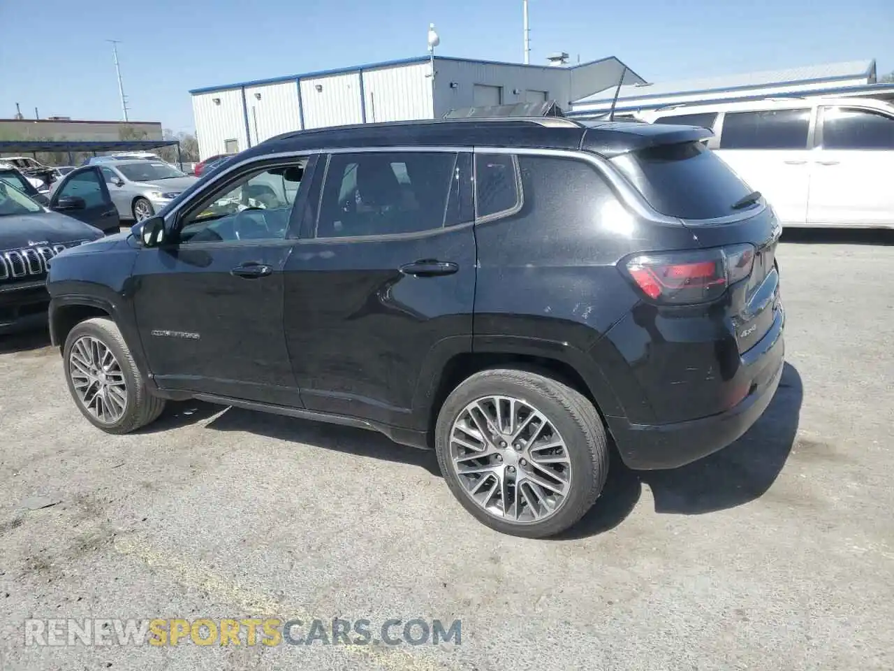 2 Photograph of a damaged car 3C4NJDCB4NT201725 JEEP COMPASS 2022