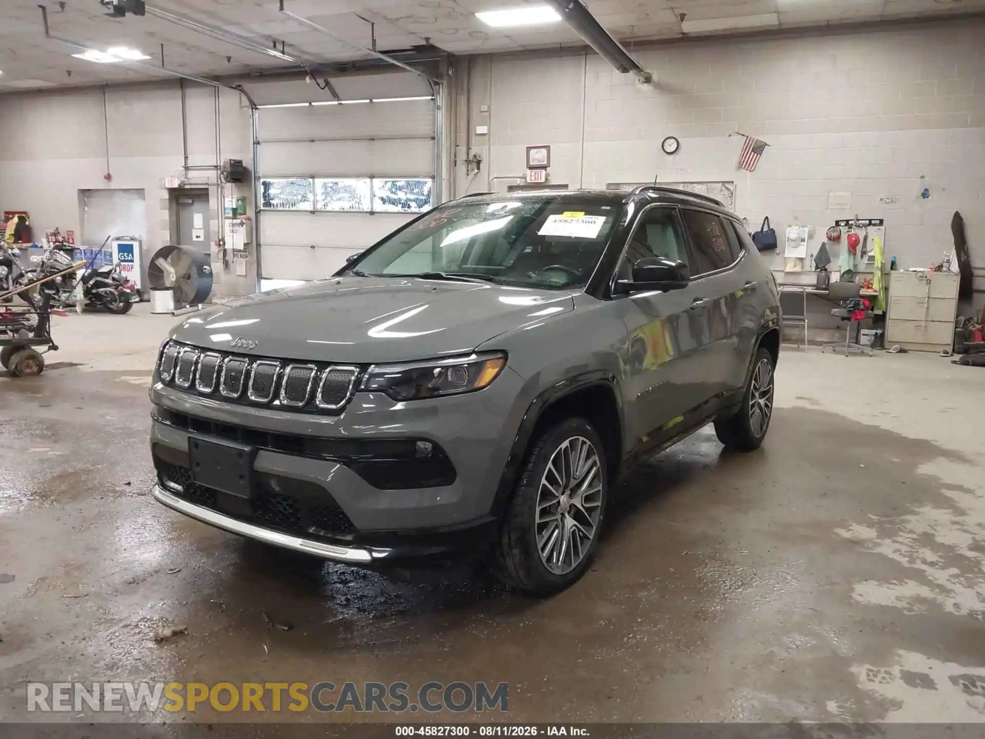 2 Photograph of a damaged car 3C4NJDCB4NT210019 JEEP COMPASS 2022