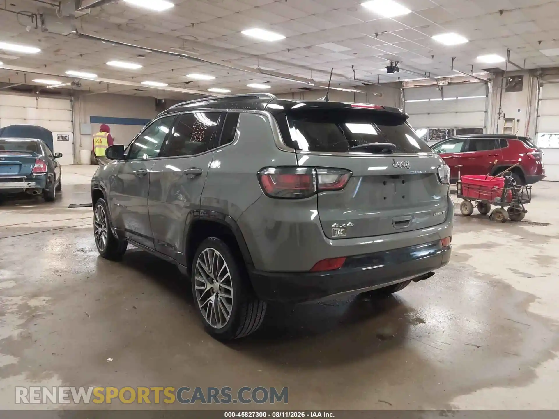 3 Photograph of a damaged car 3C4NJDCB4NT210019 JEEP COMPASS 2022