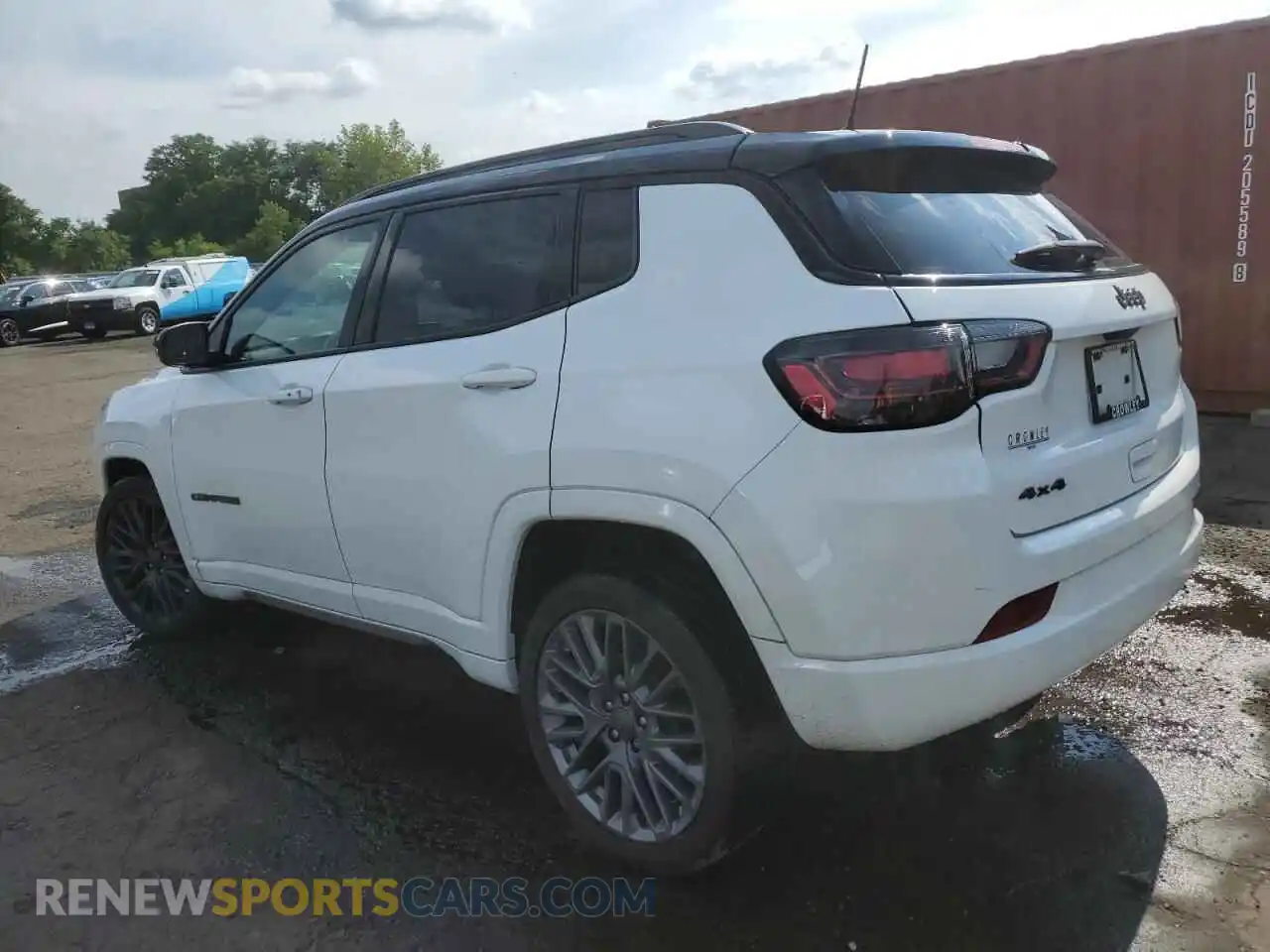 2 Photograph of a damaged car 3C4NJDCB4NT235986 JEEP COMPASS 2022