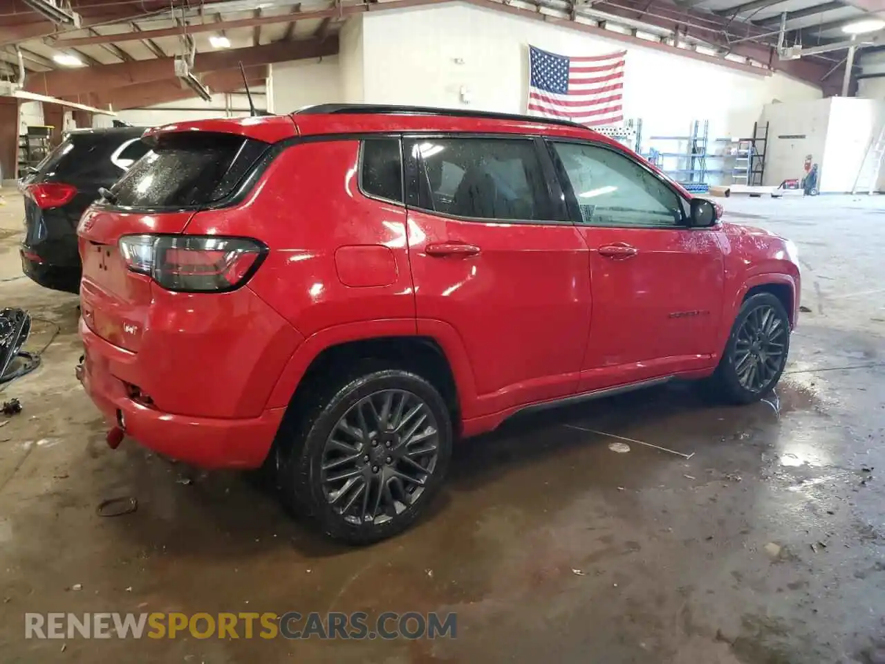 3 Photograph of a damaged car 3C4NJDCB4NT237172 JEEP COMPASS 2022