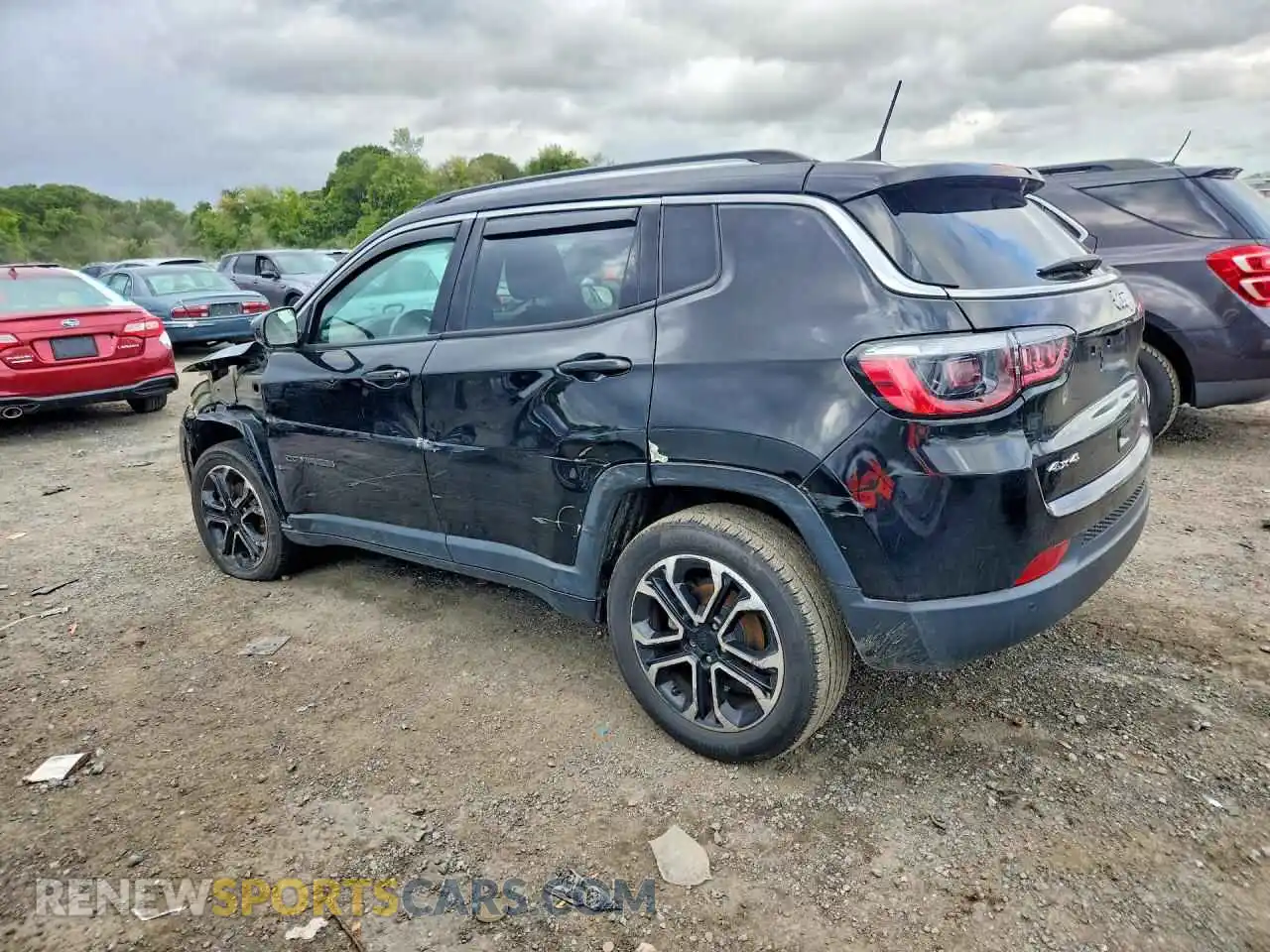 2 Photograph of a damaged car 3C4NJDCB5NT105487 JEEP COMPASS 2022