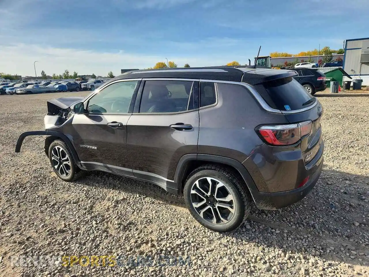 2 Photograph of a damaged car 3C4NJDCB5NT145164 JEEP COMPASS 2022