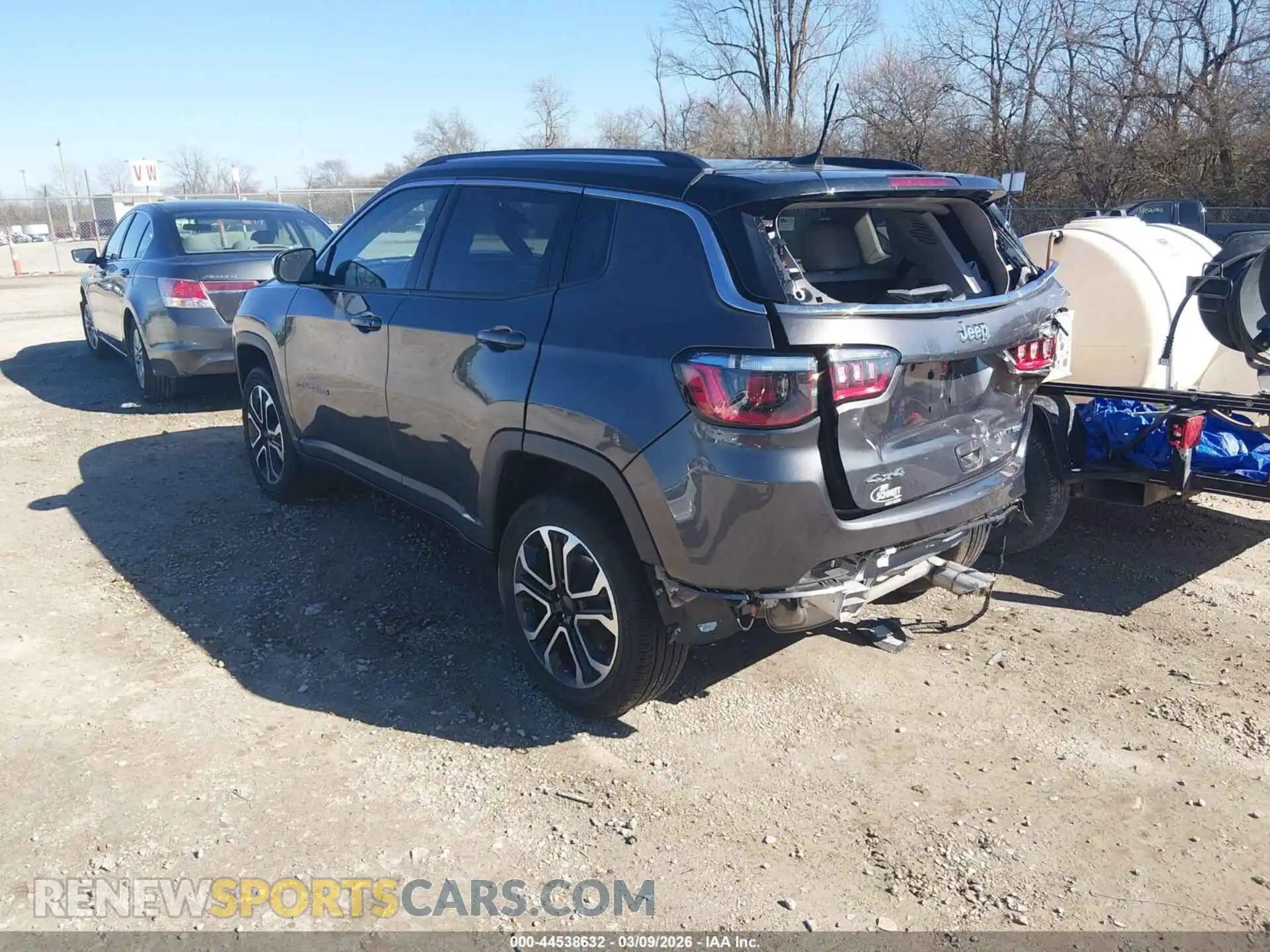 3 Photograph of a damaged car 3C4NJDCB5NT169447 JEEP COMPASS 2022