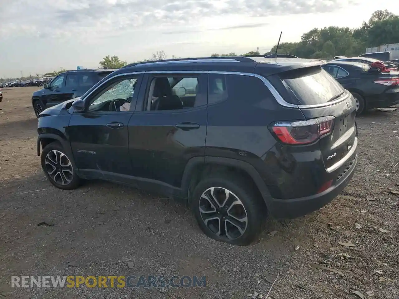 2 Фотография поврежденного автомобиля 3C4NJDCB5NT186975 JEEP COMPASS 2022