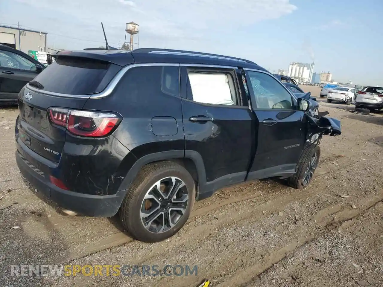 3 Фотография поврежденного автомобиля 3C4NJDCB5NT186975 JEEP COMPASS 2022