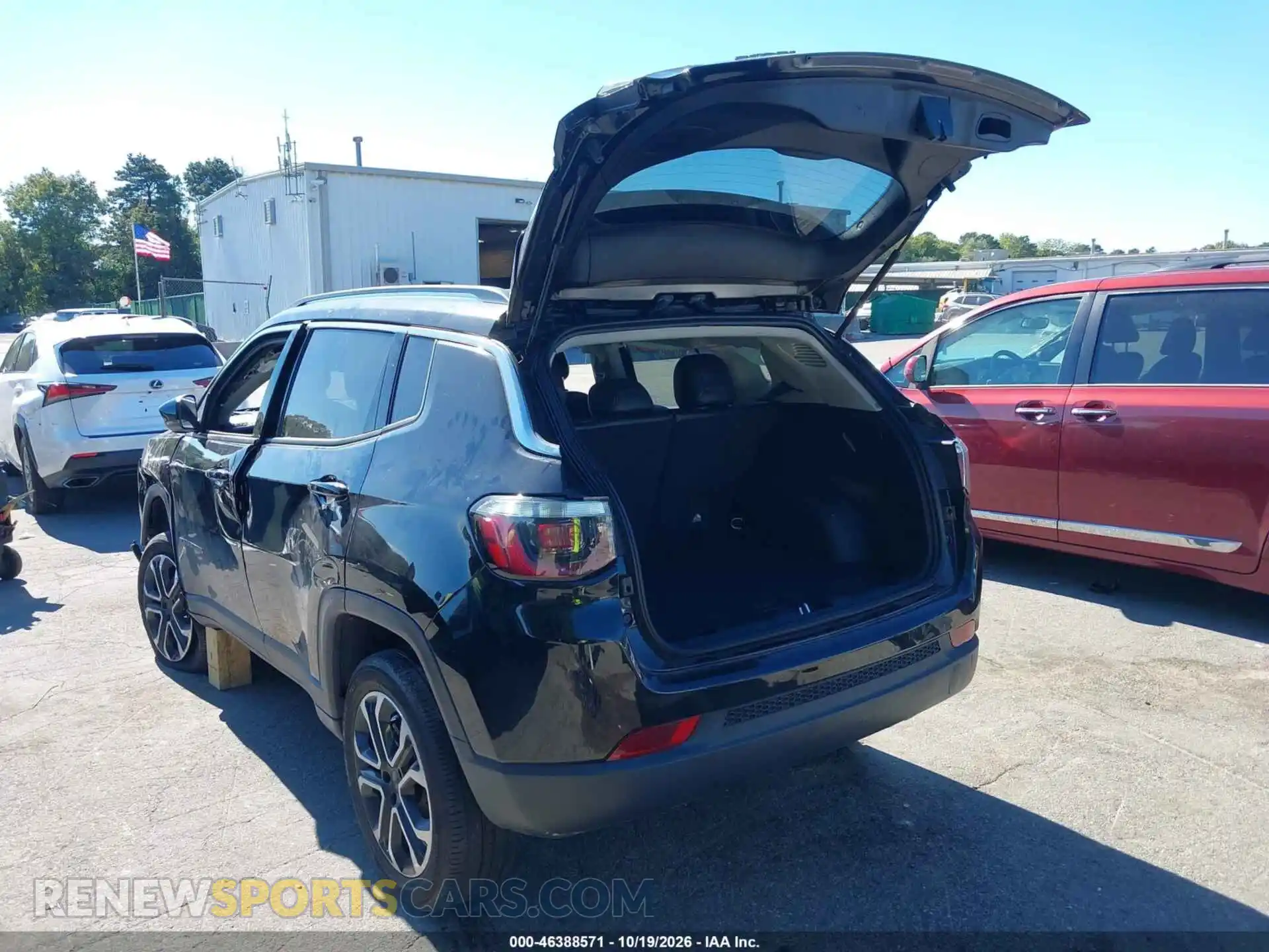 3 Photograph of a damaged car 3C4NJDCB5NT189908 JEEP COMPASS 2022