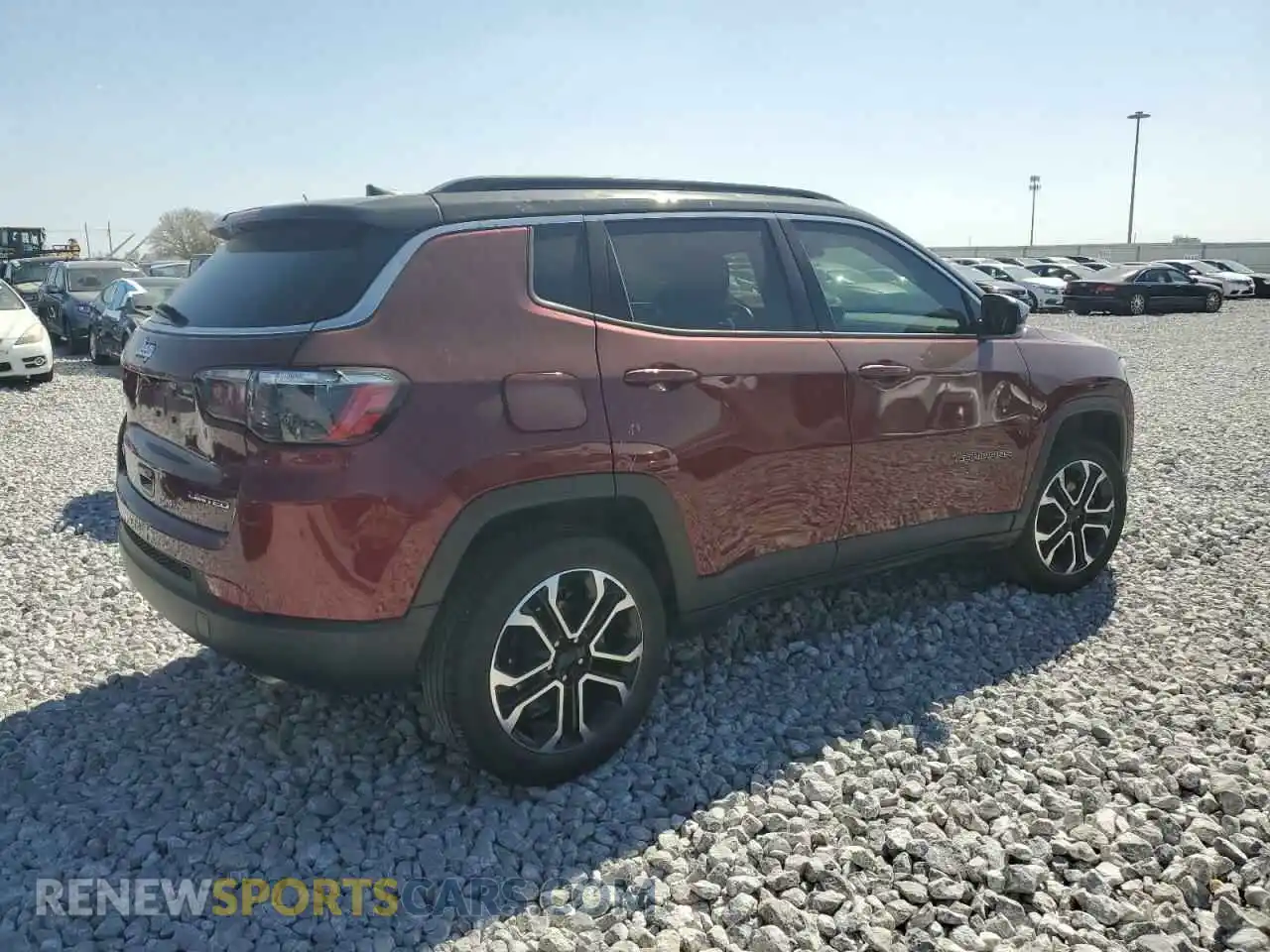 3 Фотография поврежденного автомобиля 3C4NJDCB5NT209672 JEEP COMPASS 2022