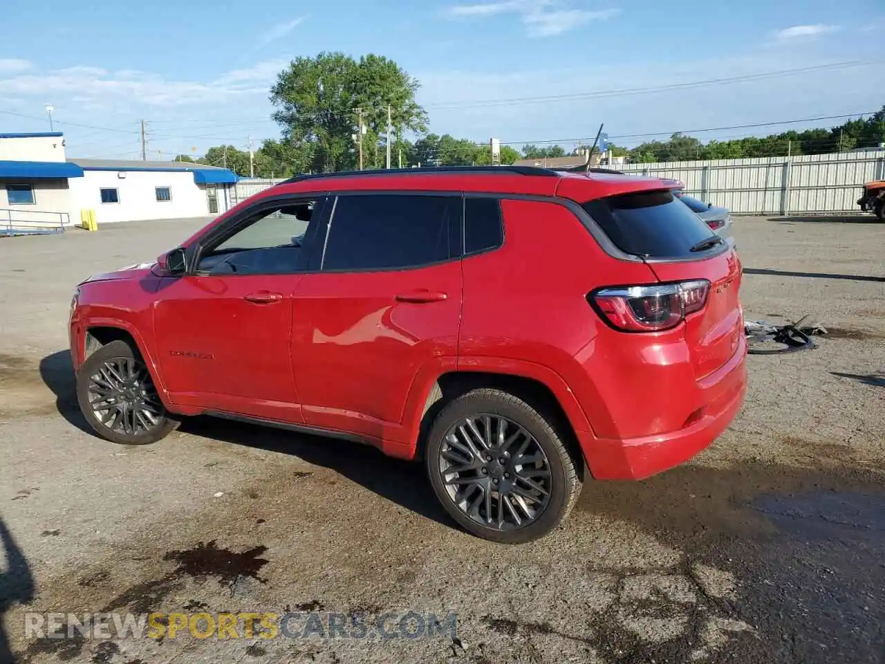 2 Photograph of a damaged car 3C4NJDCB6NT177329 JEEP COMPASS 2022