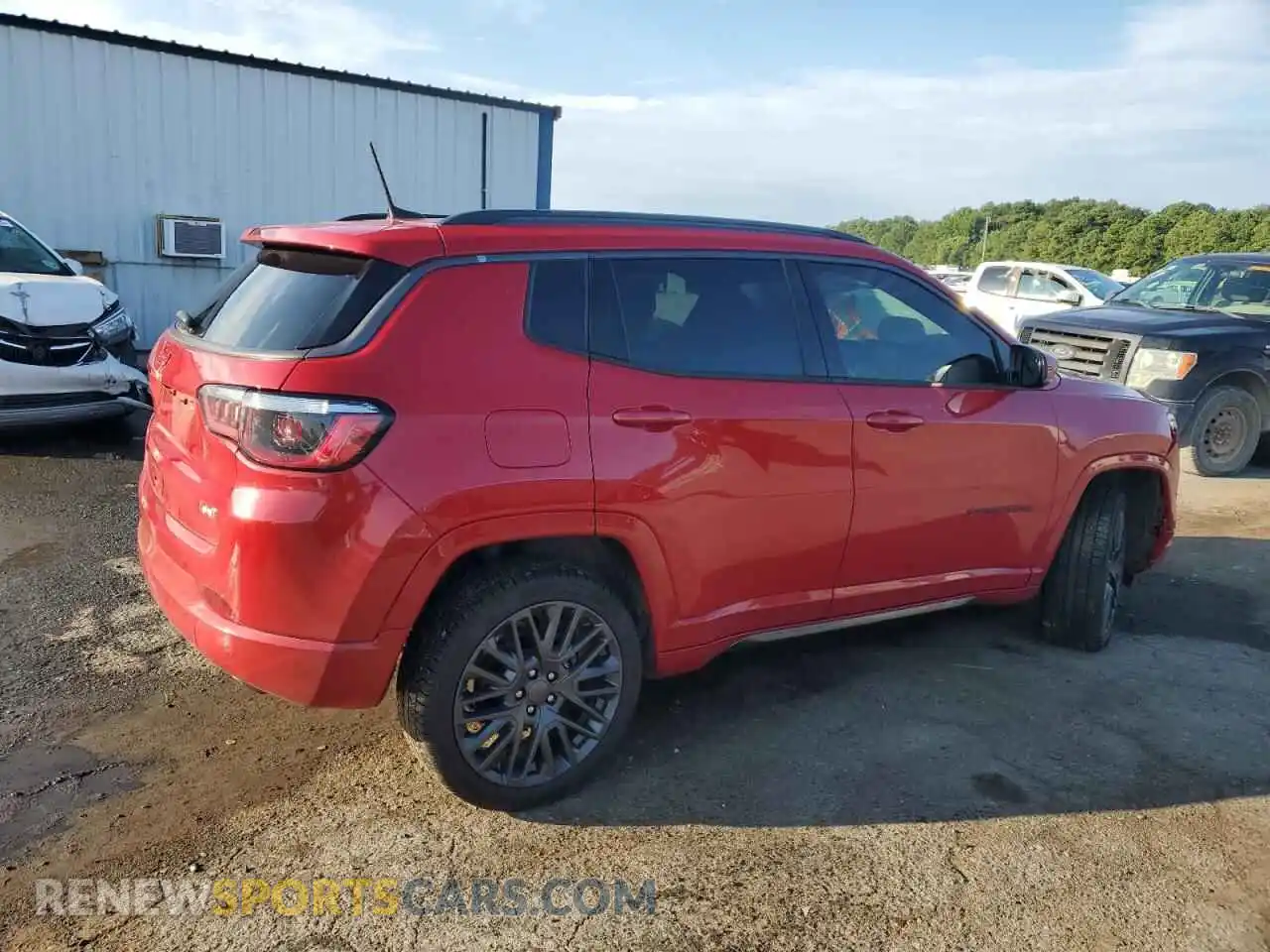 3 Photograph of a damaged car 3C4NJDCB6NT177329 JEEP COMPASS 2022