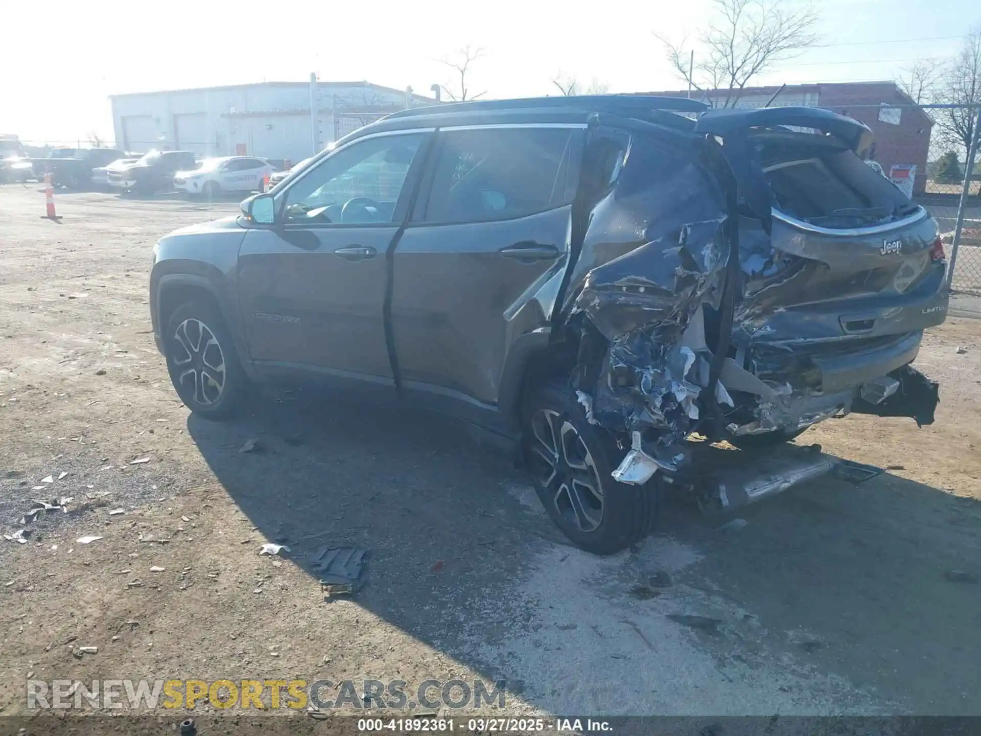 3 Photograph of a damaged car 3C4NJDCB6NT197452 JEEP COMPASS 2022