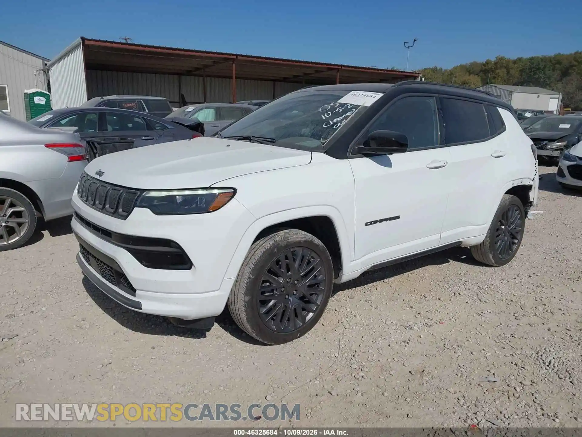 2 Photograph of a damaged car 3C4NJDCB7NT179994 JEEP COMPASS 2022