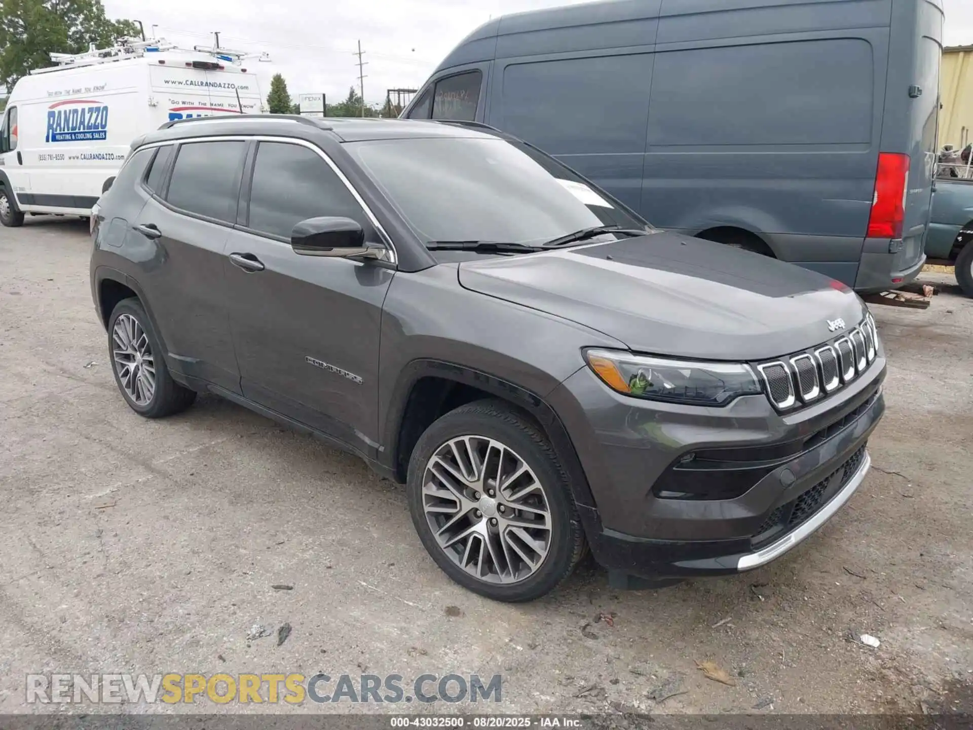 1 Photograph of a damaged car 3C4NJDCB7NT181485 JEEP COMPASS 2022