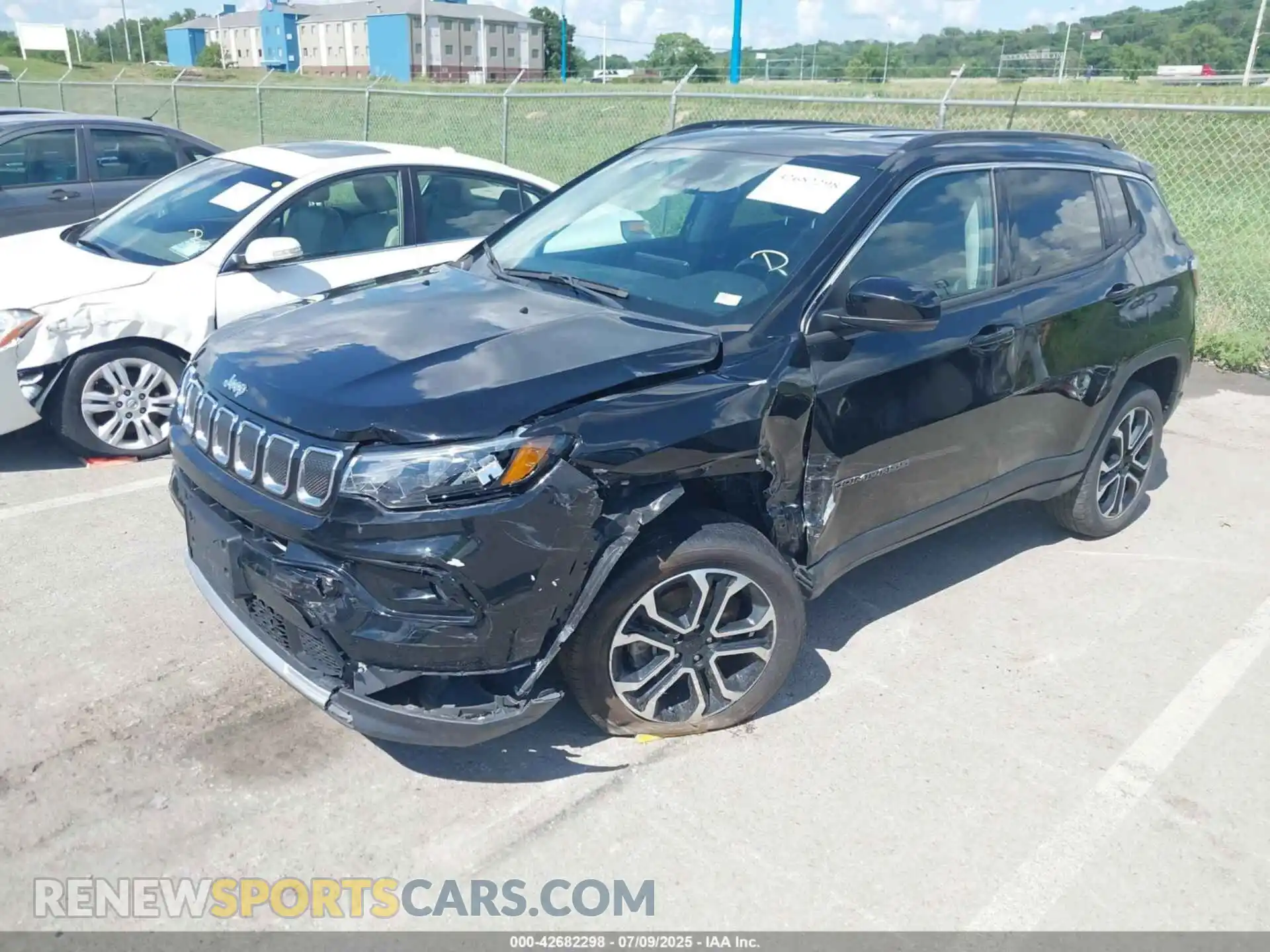 2 Фотография поврежденного автомобиля 3C4NJDCB7NT231303 JEEP COMPASS 2022