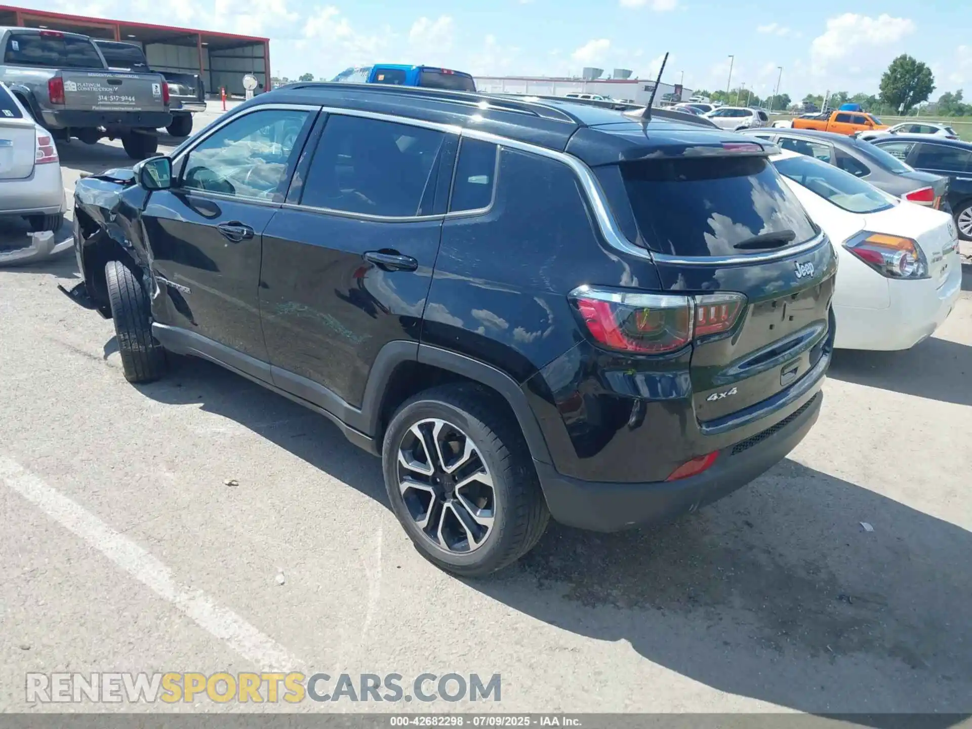 3 Фотография поврежденного автомобиля 3C4NJDCB7NT231303 JEEP COMPASS 2022