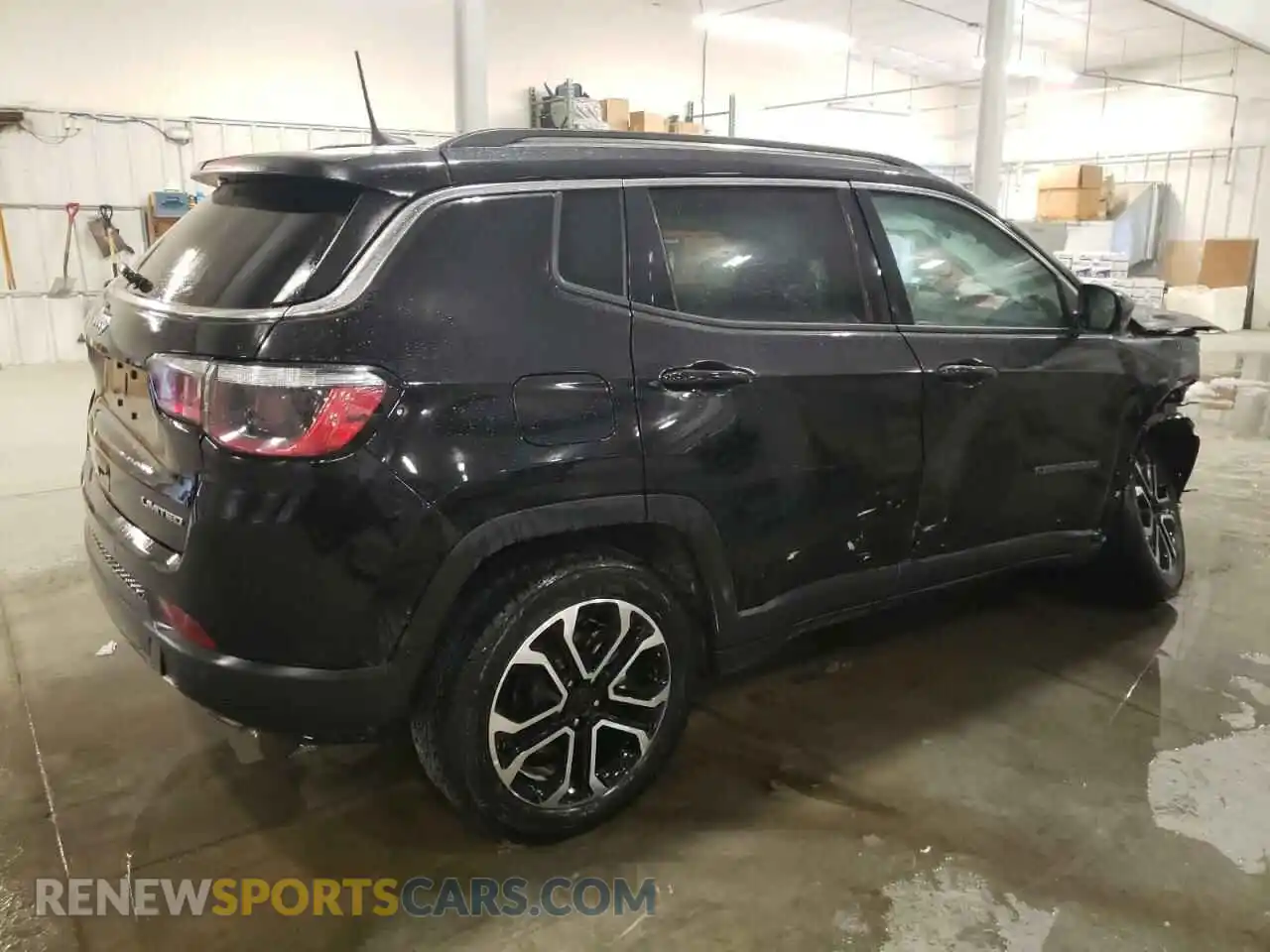 3 Photograph of a damaged car 3C4NJDCB8NT108125 JEEP COMPASS 2022