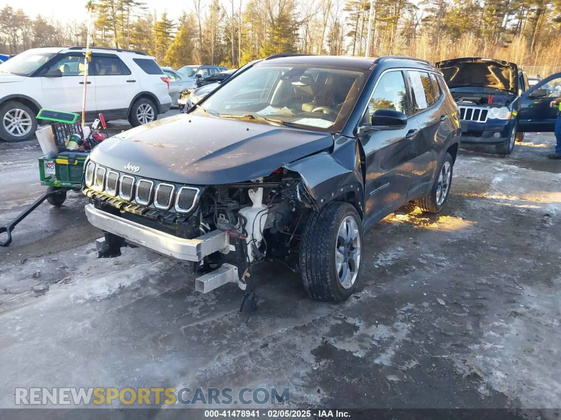 2 Фотография поврежденного автомобиля 3C4NJDCB8NT113289 JEEP COMPASS 2022