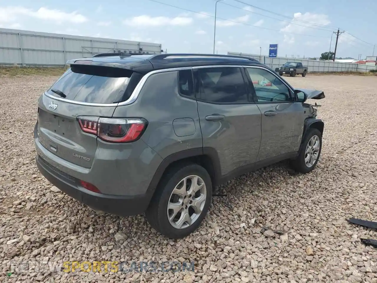 3 Photograph of a damaged car 3C4NJDCB8NT130528 JEEP COMPASS 2022