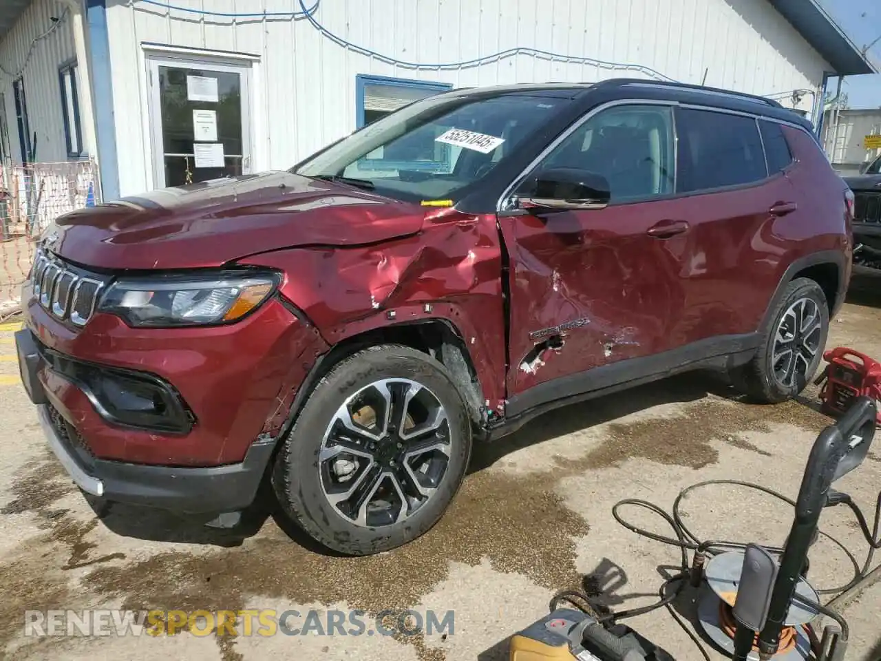 1 fotografías del automóvil dañado 3C4NJDCB8NT159432 JEEP COMPASS 2022