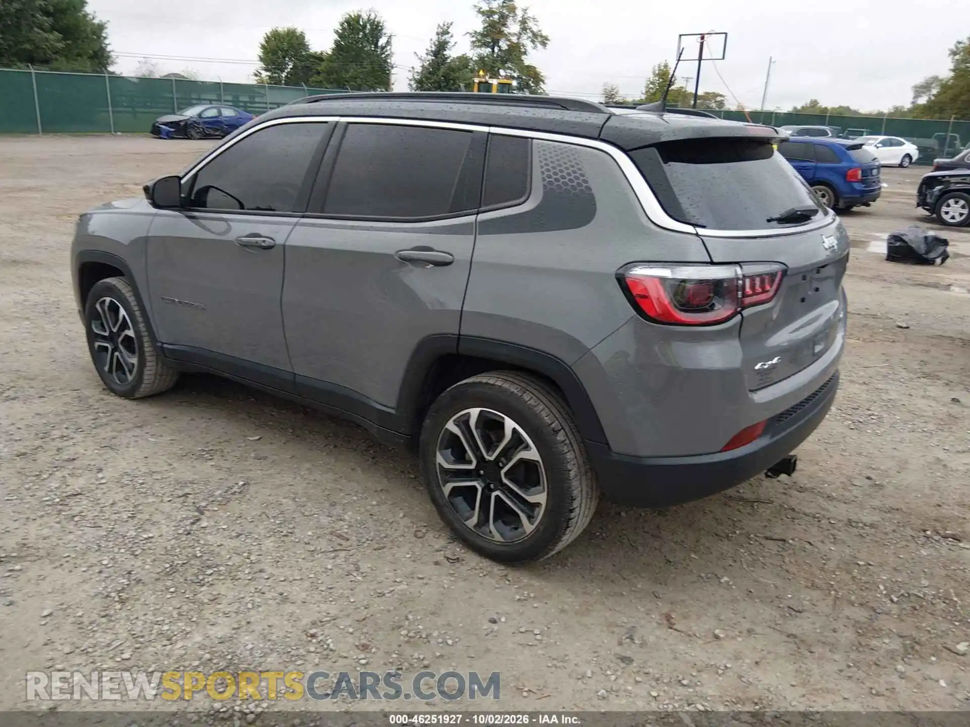 3 Photograph of a damaged car 3C4NJDCB8NT212520 JEEP COMPASS 2022