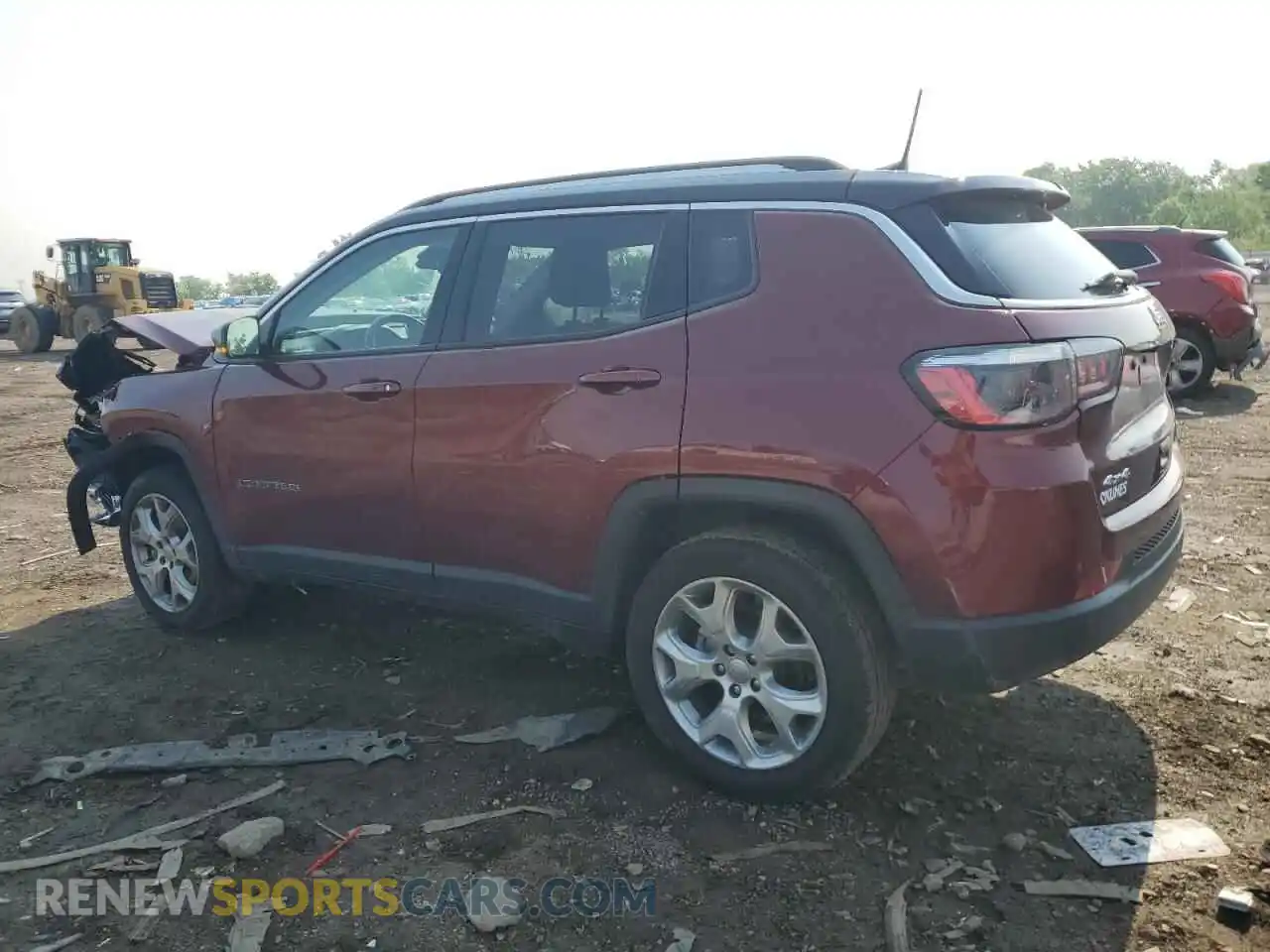 2 Photograph of a damaged car 3C4NJDCB9NT113866 JEEP COMPASS 2022