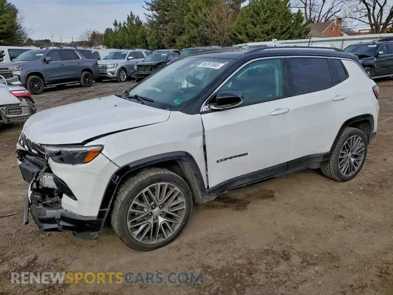 1 Фотография поврежденного автомобиля 3C4NJDCB9NT141179 JEEP COMPASS 2022