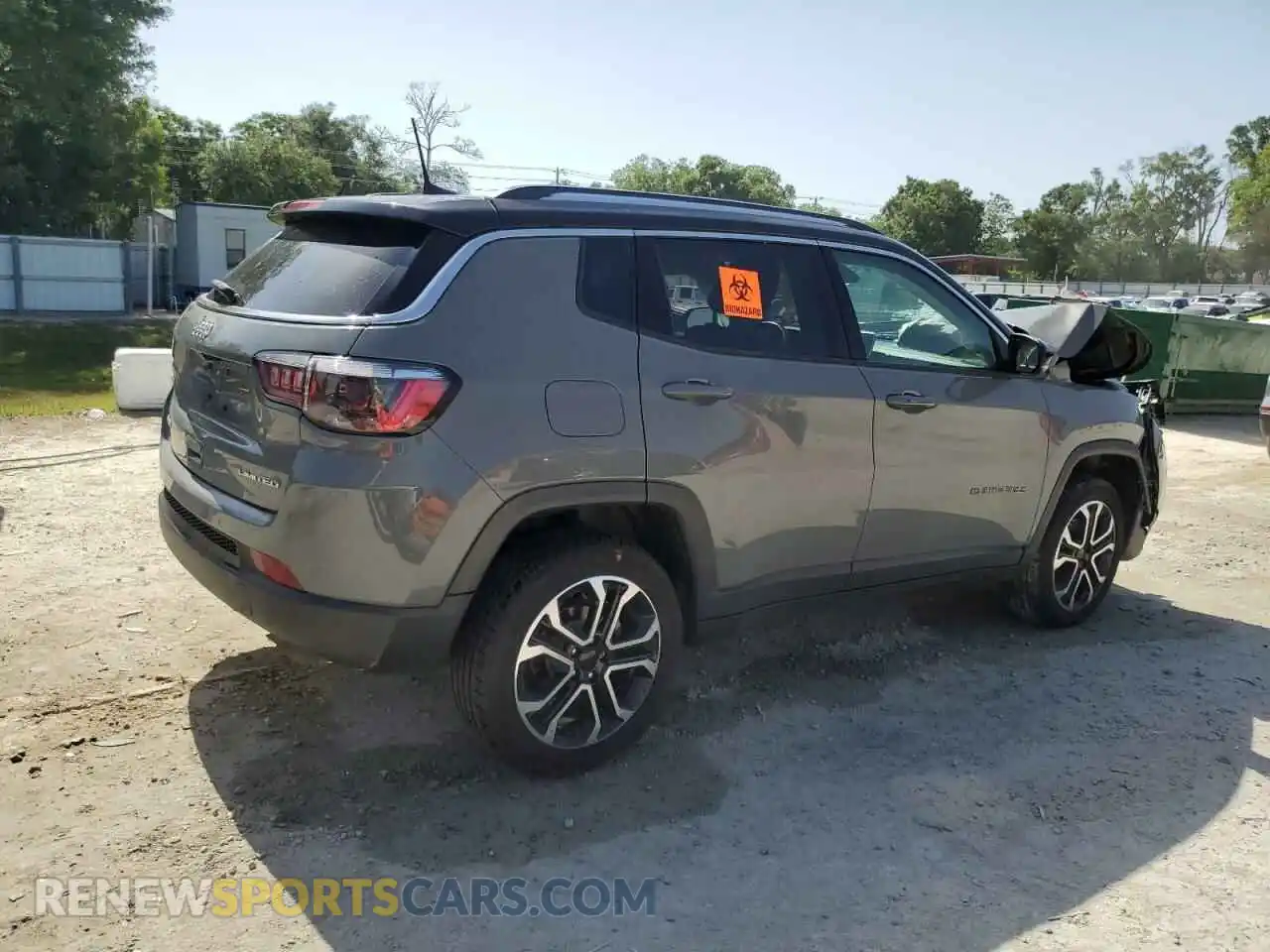 3 Photograph of a damaged car 3C4NJDCB9NT146236 JEEP COMPASS 2022