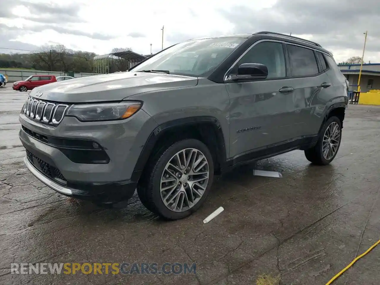 1 Photograph of a damaged car 3C4NJDCB9NT153946 JEEP COMPASS 2022