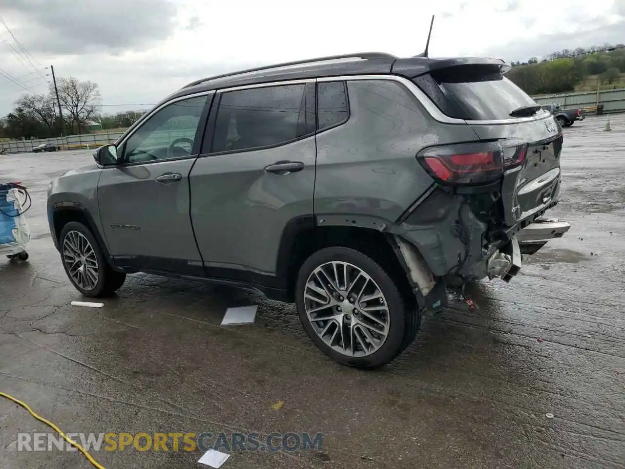 2 Photograph of a damaged car 3C4NJDCB9NT153946 JEEP COMPASS 2022