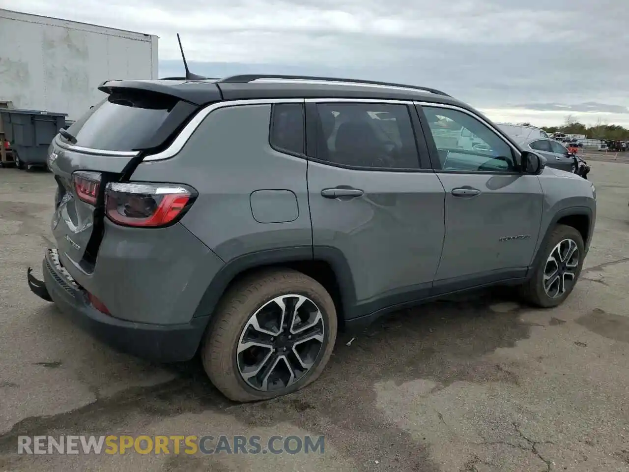 3 Photograph of a damaged car 3C4NJDCB9NT169032 JEEP COMPASS 2022