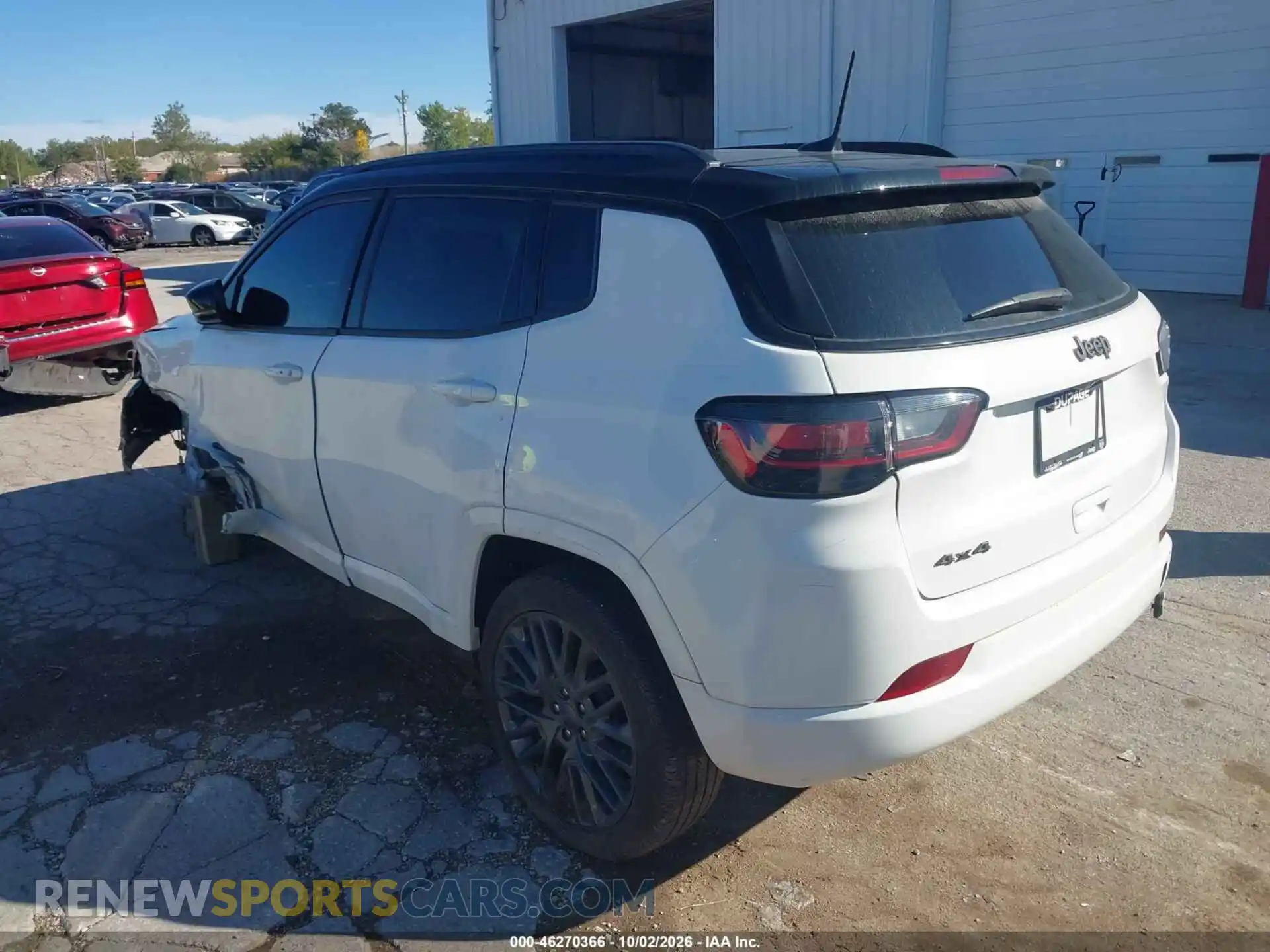 3 fotografías del automóvil dañado 3C4NJDCB9NT192973 JEEP COMPASS 2022