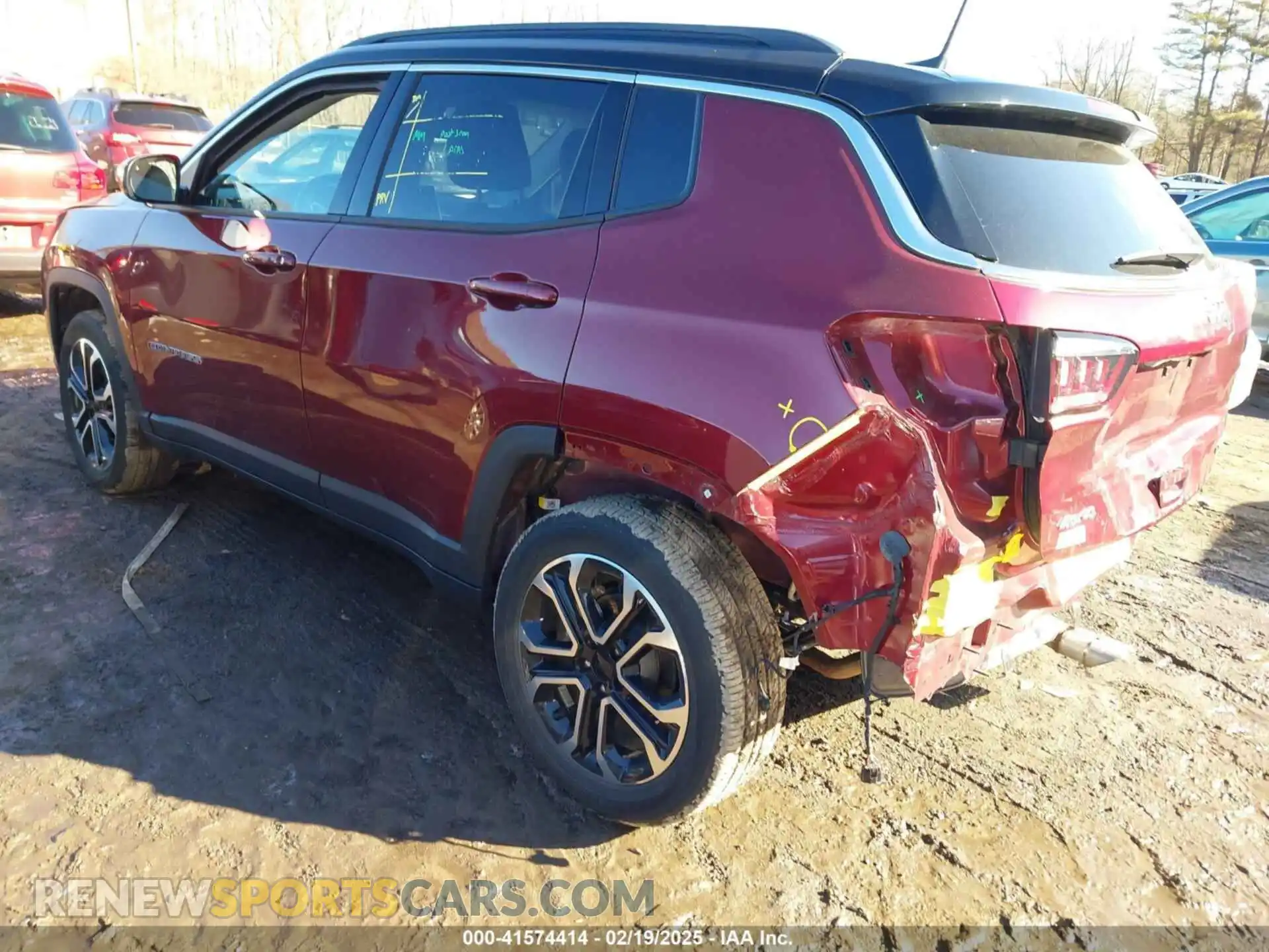 3 Photograph of a damaged car 3C4NJDCB9NT193699 JEEP COMPASS 2022