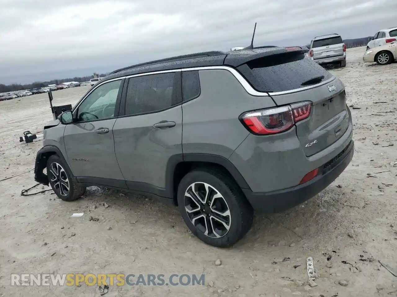 2 Photograph of a damaged car 3C4NJDCB9NT200862 JEEP COMPASS 2022