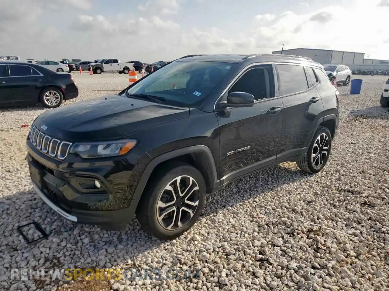 1 fotografías del automóvil dañado 3C4NJDCB9NT233022 JEEP COMPASS 2022