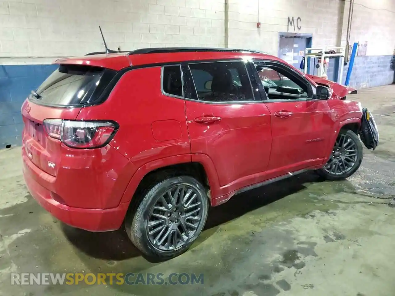 3 Photograph of a damaged car 3C4NJDCB9NT236731 JEEP COMPASS 2022