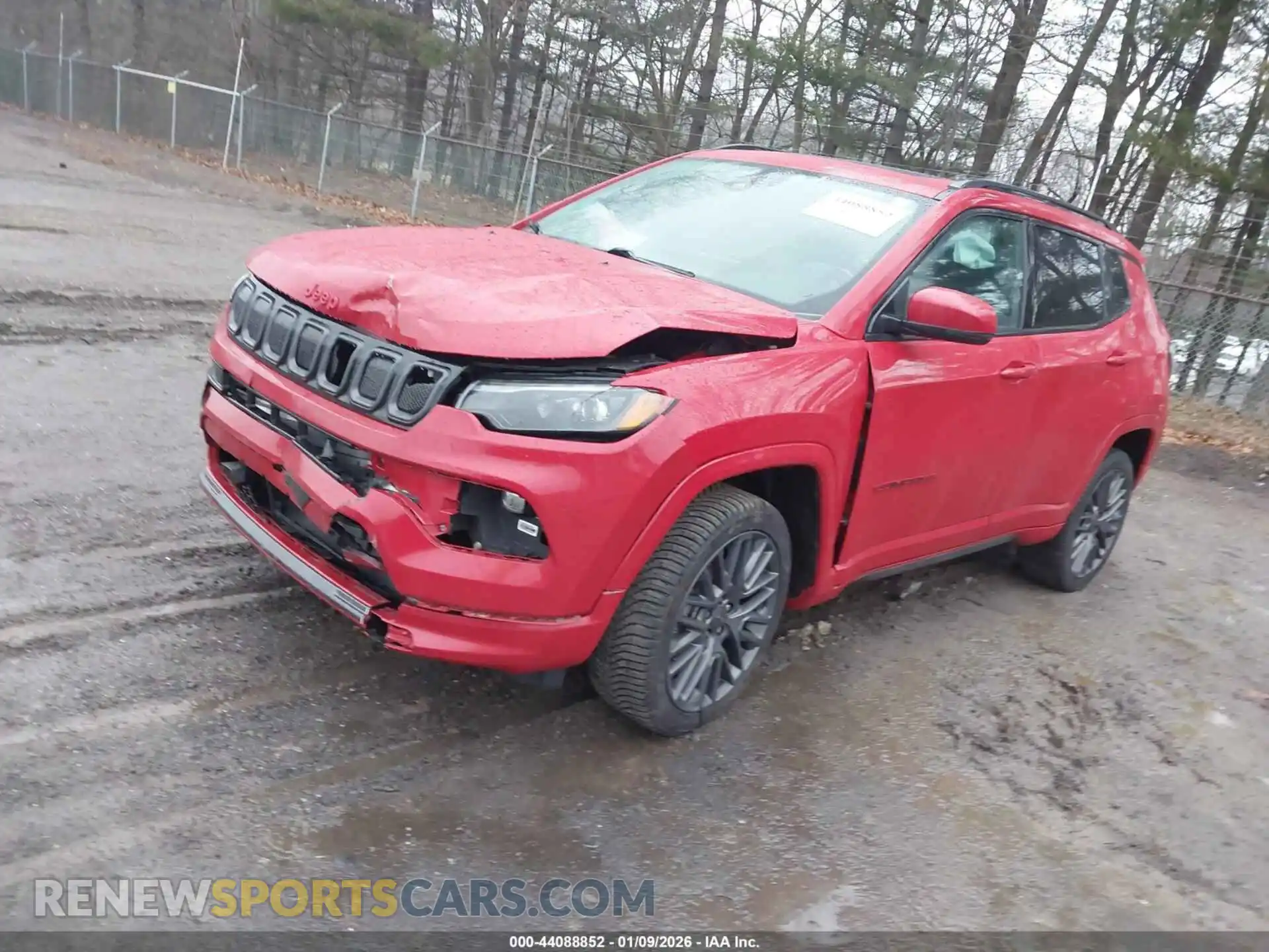 2 Photograph of a damaged car 3C4NJDCBXNT232624 JEEP COMPASS 2022