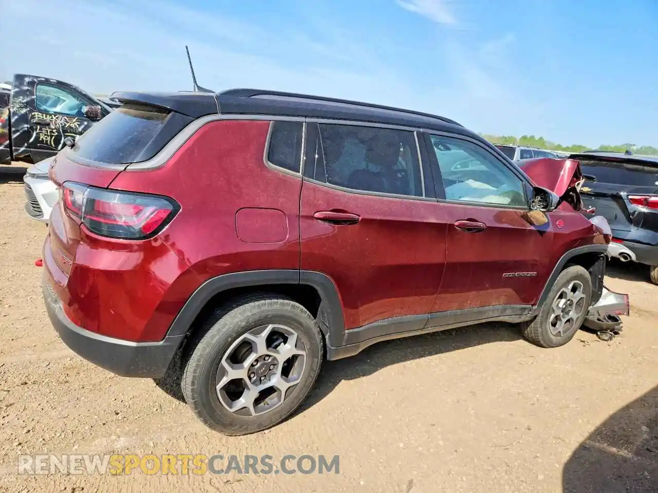 3 Фотография поврежденного автомобиля 3C4NJDDB4NT175187 JEEP COMPASS 2022