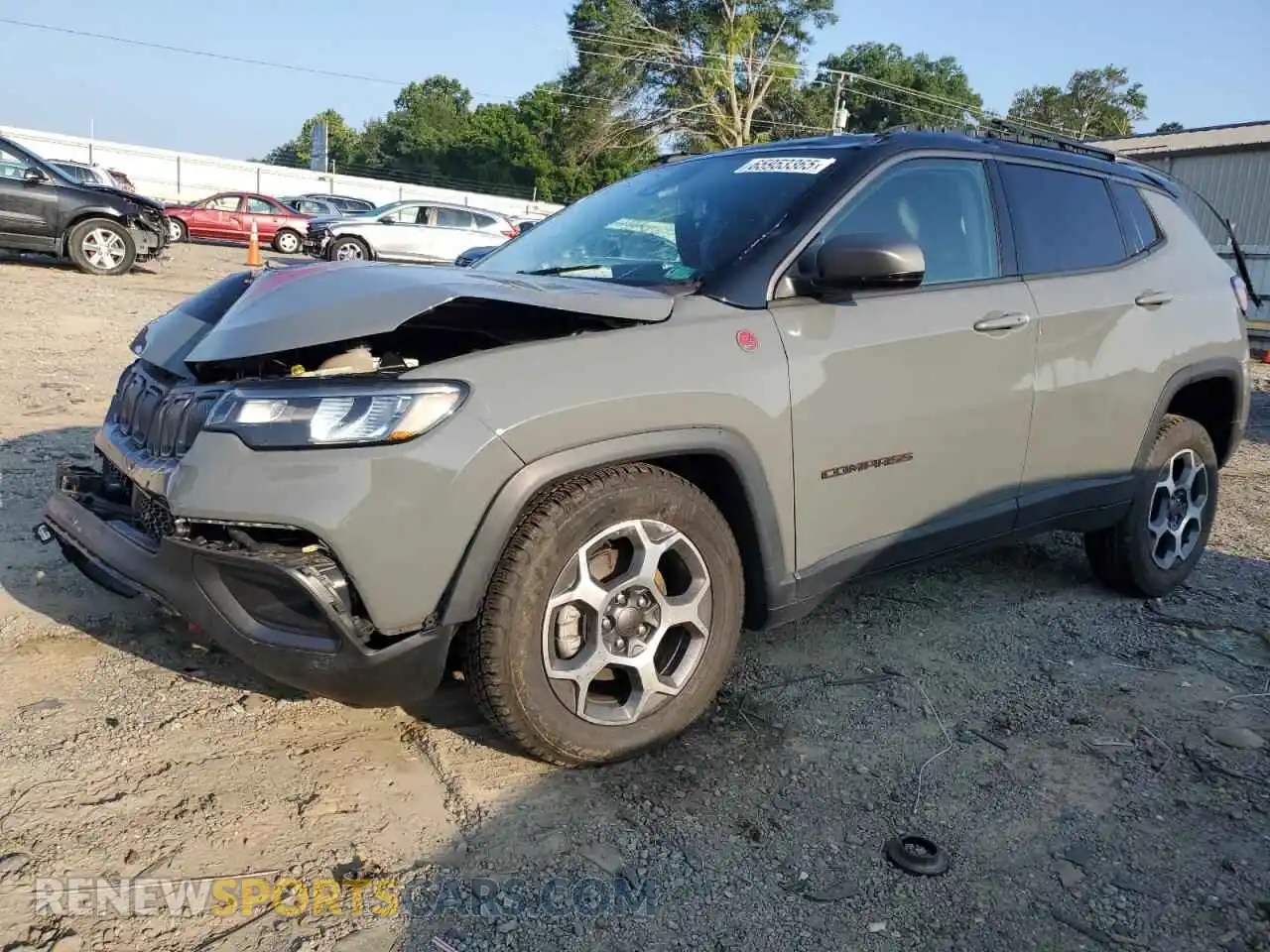 1 Фотография поврежденного автомобиля 3C4NJDDB8NT162376 JEEP COMPASS 2022