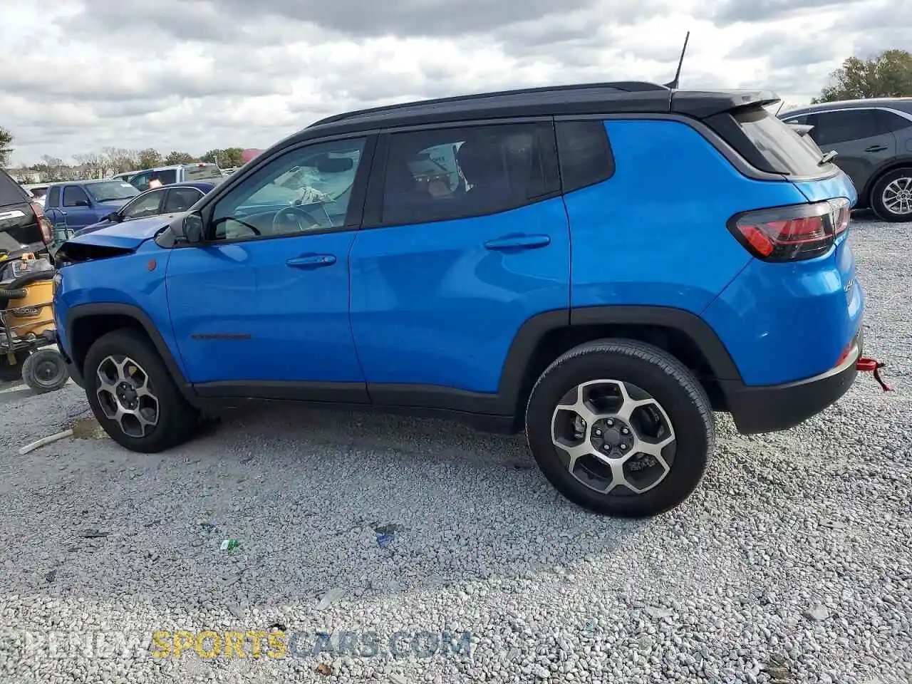 2 Photograph of a damaged car 3C4NJDDB9NT106950 JEEP COMPASS 2022
