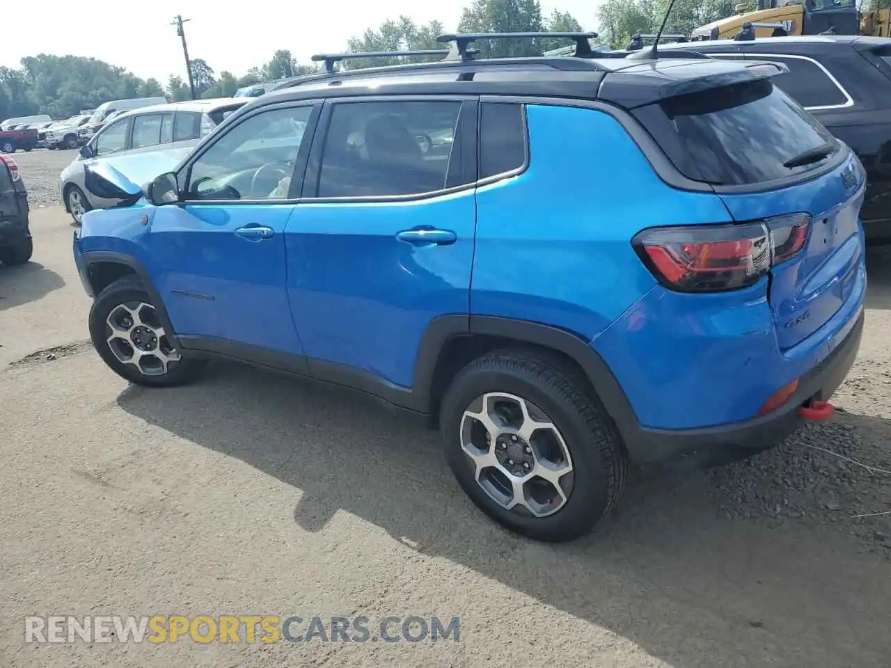 2 Photograph of a damaged car 3C4NJDDBXNT111526 JEEP COMPASS 2022
