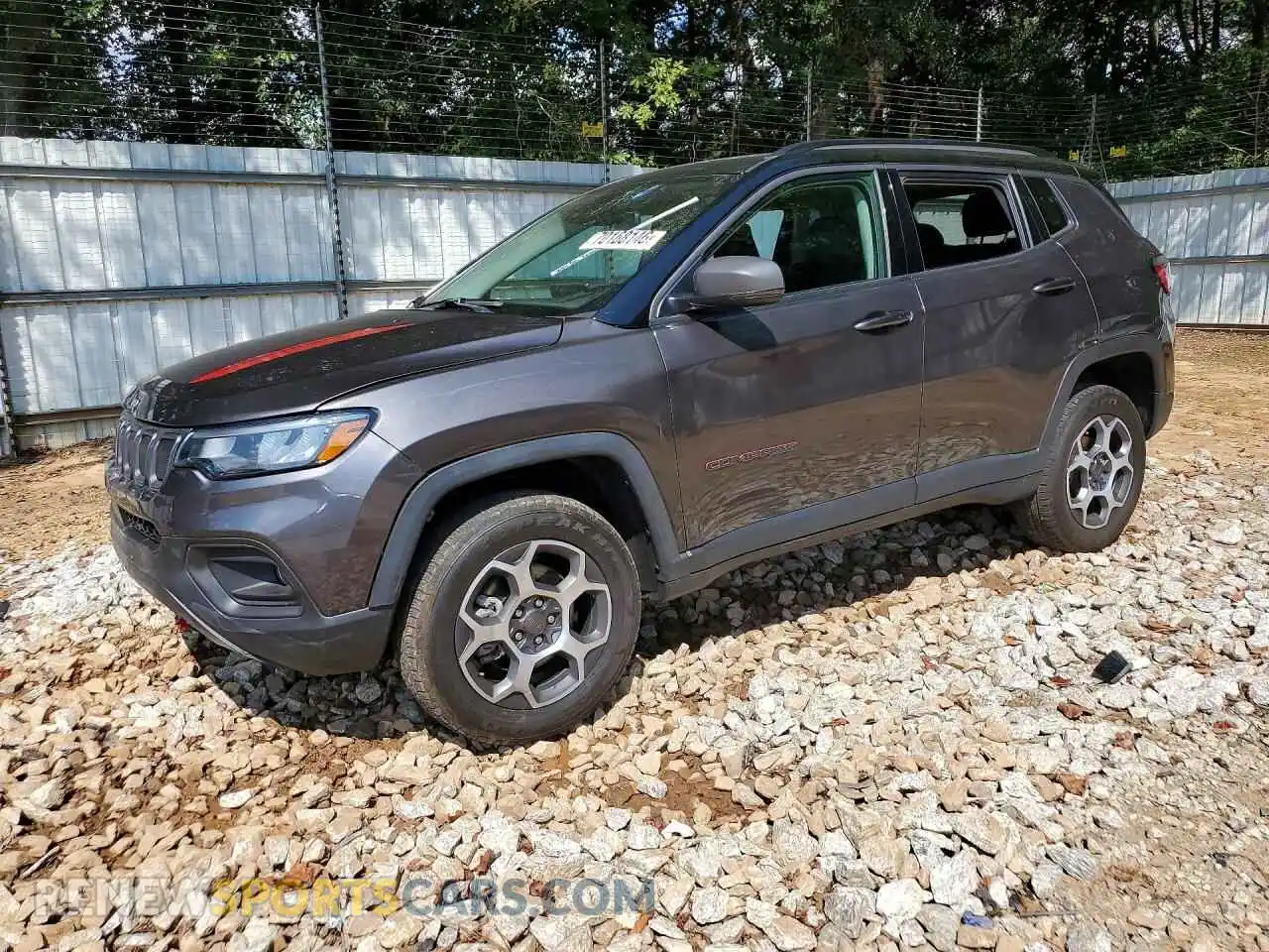 1 fotografías del automóvil dañado 3C4NJDDBXNT144719 JEEP COMPASS 2022