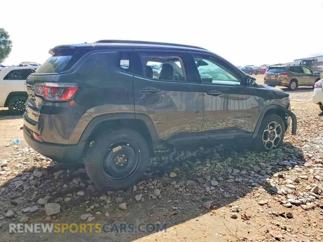 3 fotografías del automóvil dañado 3C4NJDDBXNT144719 JEEP COMPASS 2022