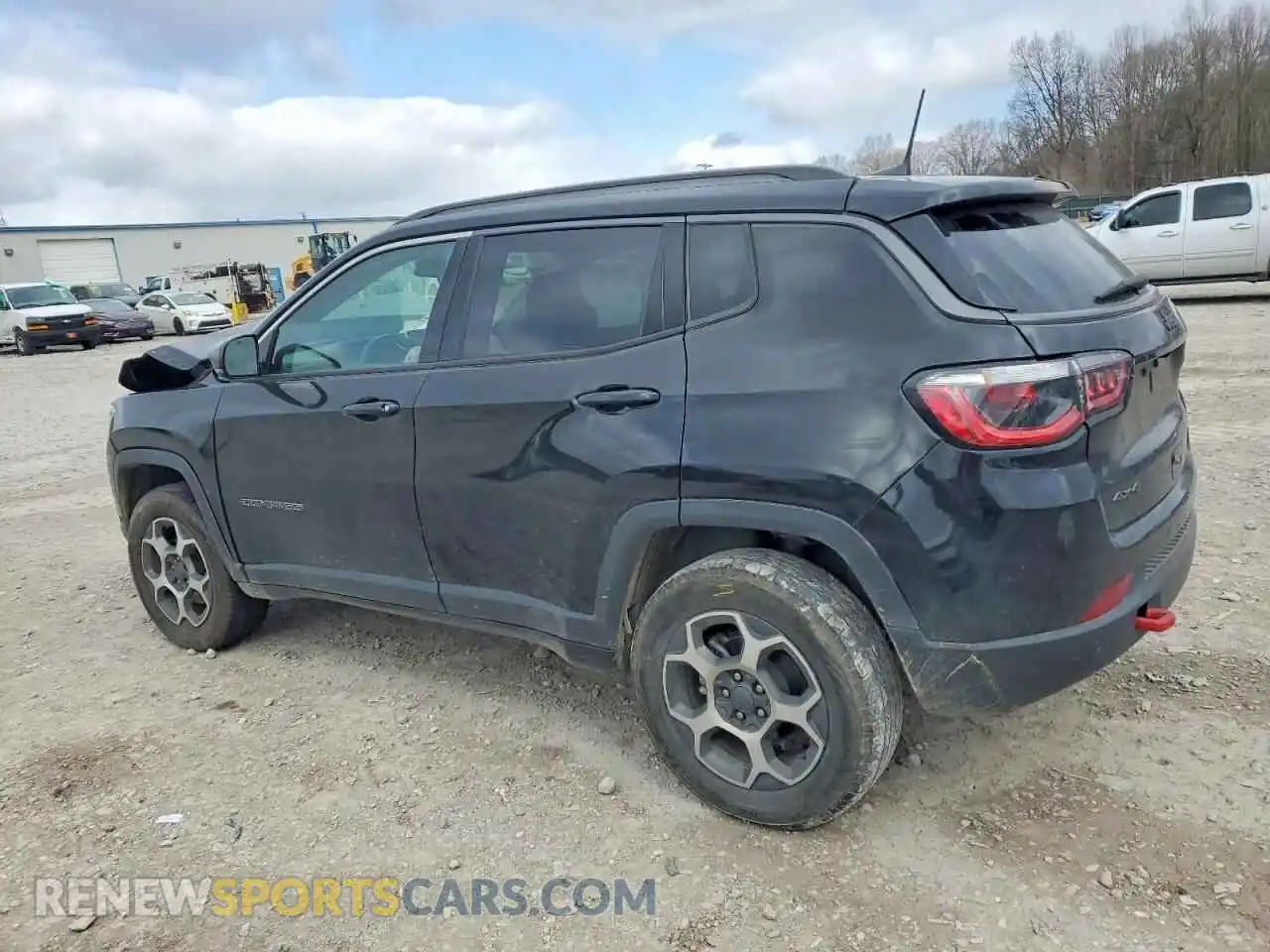 2 Photograph of a damaged car 3C4NJDDBXNT162198 JEEP COMPASS 2022