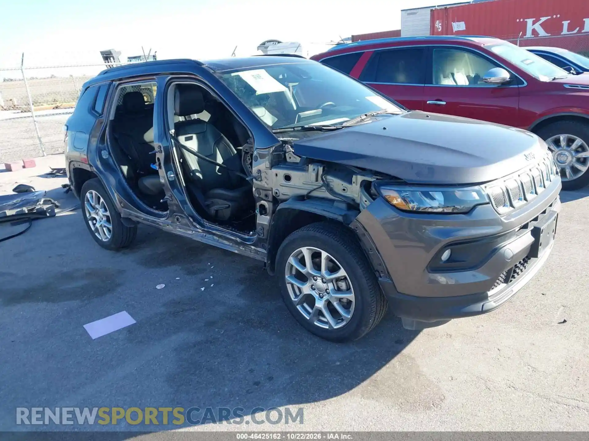1 Фотография поврежденного автомобиля 3C4NJDFB2NT181373 JEEP COMPASS 2022