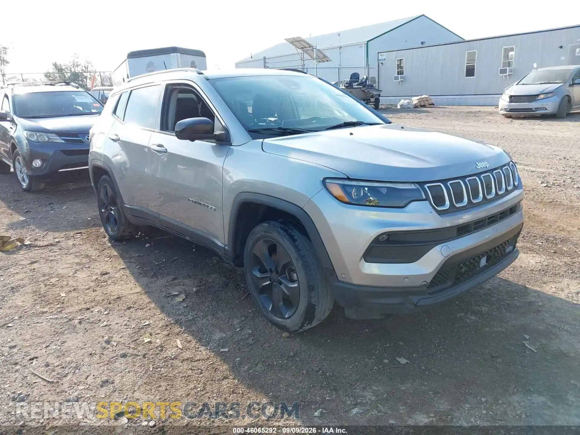 1 Photograph of a damaged car 3C4NJDFB4NT117528 JEEP COMPASS 2022