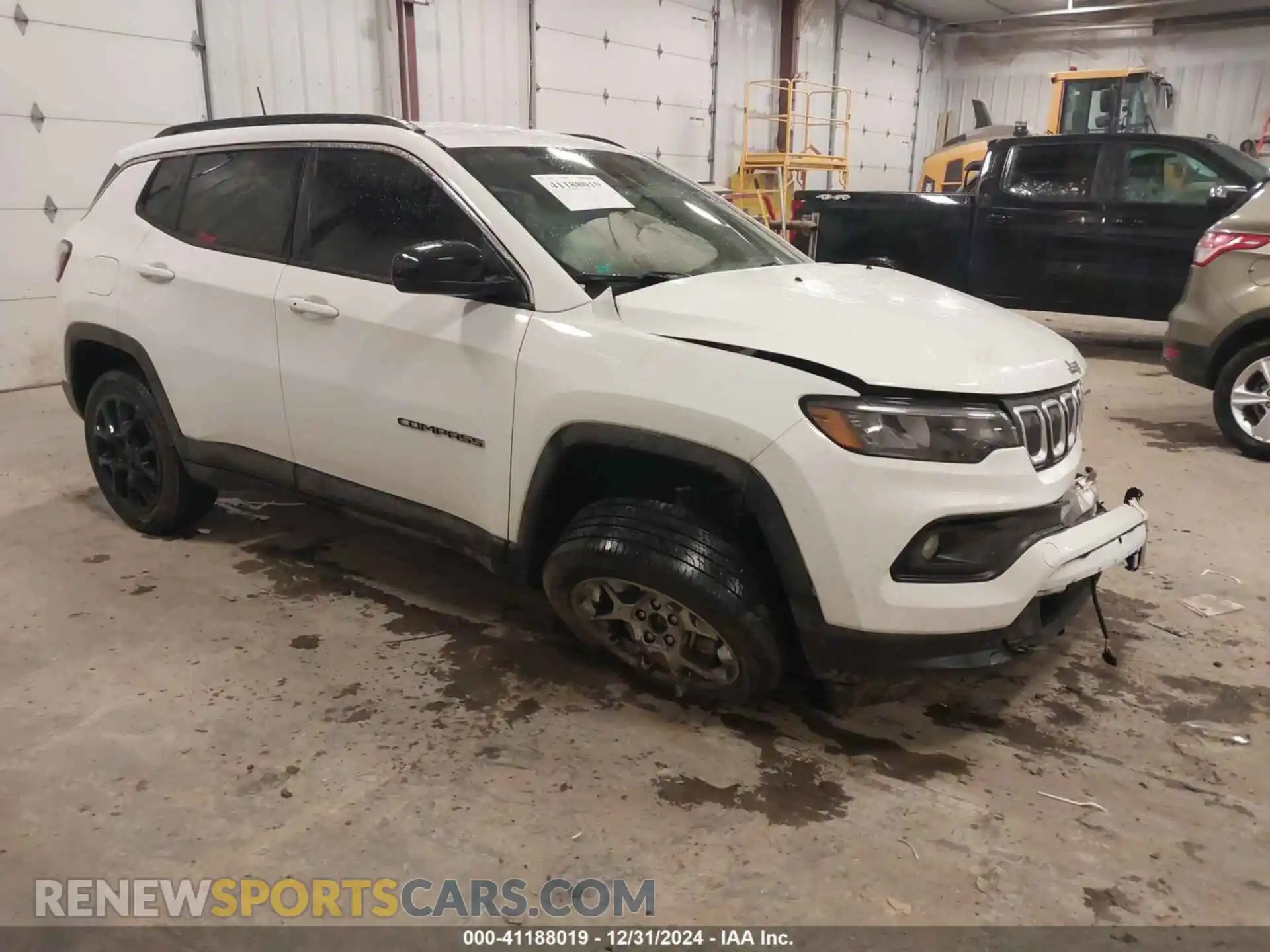 1 Photograph of a damaged car 3C4NJDFB5NT109311 JEEP COMPASS 2022